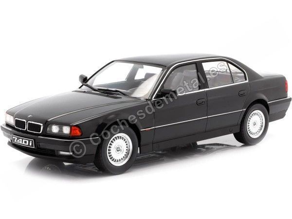 CARSDEMETAL.ES 1994 BMW 740I E38 Première série Black Metallic 1:18 KK-SCALE 180361