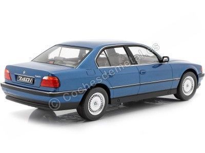 1994 BMW 740i E38 Serie 7 Azul Metalizado 1:18 KK-Scale 180362 Cochesdemetal.es 2