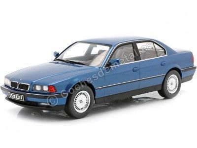 1994 BMW 740i E38 Serie 7 Azul Metalizado 1:18 KK-Scale 180362 Cochesdemetal.es