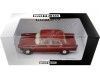 Cochesdemetal.es 1960 Peugeot 404 Red 1:24 WhiteBOX 124024