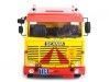 Carsdemetal.es 1976 Scania de caminhão LBT 141 Três eixos amarelos/vermelhos 1:18 ROAD KINGS 180015