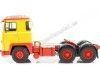 Carsdemetal.es 1976 Scania de caminhão LBT 141 Três eixos amarelos/vermelhos 1:18 ROAD KINGS 180015