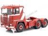 Carsdemetal.es 1976 Scania de caminhão LBT 141 Três eixos vermelhos/brancos 1:18 ROAD KINGS 180014