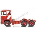 Carsdemetal.es 1976 Scania de caminhão LBT 141 Três eixos vermelhos/brancos 1:18 ROAD KINGS 180014