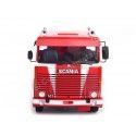 Carsdemetal.es 1976 Scania de caminhão LBT 141 Três eixos vermelhos/brancos 1:18 ROAD KINGS 180014