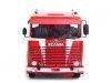 Carsdemetal.es 1976 Scania de caminhão LBT 141 Três eixos vermelhos/brancos 1:18 ROAD KINGS 180014