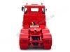 Carsdemetal.es 1976 Truck Scania LBT 141 Trois axes rouges / blancs 1:18 Road Kings 180014