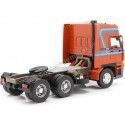 Cochesdemetal.es 1982 Camion DAF 3600 Spacecab Naranja / Azul 1:18 Road Kings