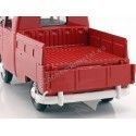 Cochesdemetal.es 1967 Volkswagen Type 2 T1 Cabina Doble Pickup Rojo 1:24 Motor Max 79343