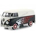 Carsdemetal.es 1967 Volkswagen tipo 2 T1 Van Black/White 1:24 MAX MOTOR 79566