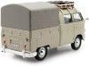 CARSDEMETAL.ES 1967 Volkswagen Type 2 T1 Double Cabbin Pickup Caqui 1:24 Motor max 79553