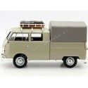 Carsdemetal.es 1967 Volkswagen tipo 2 T1 Double Cabbin Pickup Caqui 1:24 MOTOR MAX 79553
