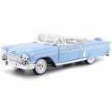 Cochesdemetal.es 1958 Chevrolet Impala Roadster bleu clair 1:18 Motor Max 73112