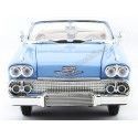 Cochesdemetal.es 1958 Chevrolet Impala Roadster Azul Claro 1:18 Motor Max 73112