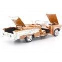 Cochesdemetal.es 1958 Ford Edsel Citation Convertible Brown 1:18 Lucky Diecast 92298