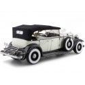 Cochesdemetal.es 1933 FORD LINCOLN KB TOP OUT BLACK/BRANCO 1:18 Sun Star 6163