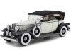 Cochesdemetal.es 1933 FORD LINCOLN KB TOP OUT BLACK/BRANCO 1:18 Sun Star 6163