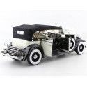 Cochesdemetal.es 1933 FORD LINCOLN KB TOP OUT BLACK/BRANCO 1:18 Sun Star 6163