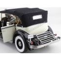 Cochesdemetal.es 1933 FORD LINCOLN KB TOP OUT BLACK/BRANCO 1:18 Sun Star 6163