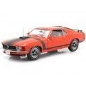 Cochesdemetal.es 1970 Ford Mustang Boss 302 Fastback Calypso Coral / Negro 1:18 Highway-61 18030