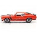 Cochesdemetal.es 1970 Ford Mustang Boss 302 Fastback Calypso Coral / Negro 1:18 Highway-61 18030