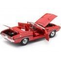 Cochesdemetal.es 1970 Dodge Challenger RT convertible "The Mod Squad" Rallye Red 1:18 Greenlight 13565