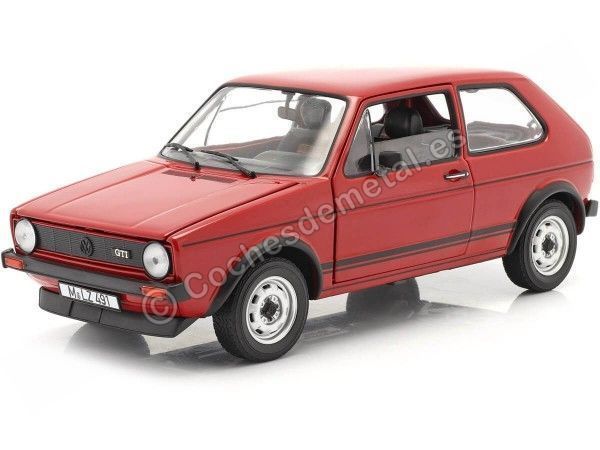 CARSDEMETAL.ES 1986 Volkswagen Golf GTI 3 DOORS RED 1:18 NOREV 188472