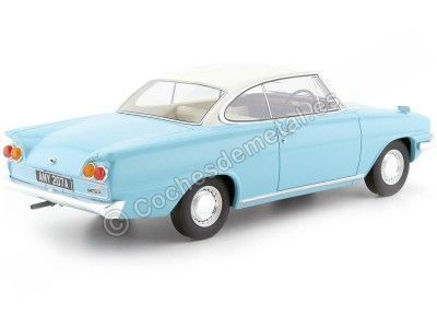 Cochesdemetal.es 1963 Ford England Consul Capri 116E GT RHD Torquoise/White 1:18 BoS-Models 207 2