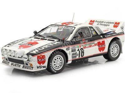 1983 Lancia 037 Rally Nº16 Cunico/Bartolich Rallye Costa Smeralda 1:18 Kyosho 08306C Cochesdemetal.es