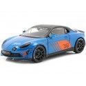 Cochesdemetal.es 2019 Alpine A110 Cup Launch Livery Azul/Naranja/Negro 1:18 Solido S1801605