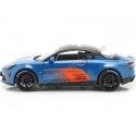 Carsdemetal.es 2019 Alpine A110 Cup Lançamento de libré azul/laranja/preto 1:18 SOLLO S1801605