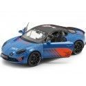 Carsdemetal.es 2019 Alpine A110 Cup Lançamento de libré azul/laranja/preto 1:18 SOLLO S1801605