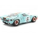 Cochesdemetal.es 1969 Ford GT40 MK1 Nº6 Ickx/Oliver Ganador 24h LeMans 1:18 Solido S1803003