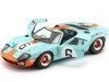 Cochesdemetal.es 1969 Ford GT40 MK1 Nº6 Ickx/Oliver Ganador 24h LeMans 1:18 Solido S1803003