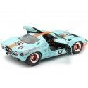 Cochesdemetal.es 1969 Ford GT40 MK1 Nº6 Ickx/Oliver Ganador 24h LeMans 1:18 Solido S1803003