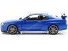 Carsdemetal.es 1999 Nissan Skyline GT-R (R34) Bayside Blue 1:18 Solido S1804301