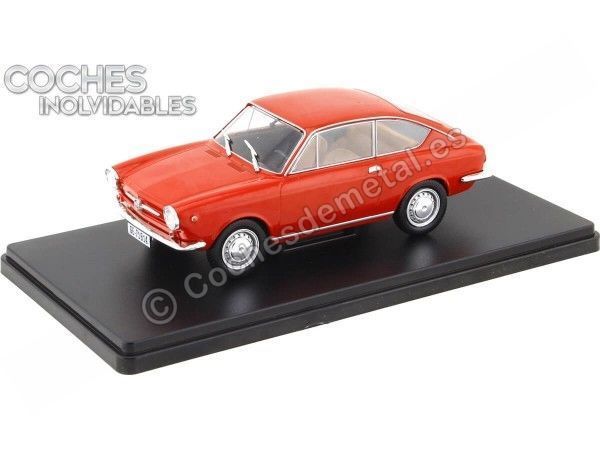 Carsdemetal.es 1967 Sation 850 Cupe Red "Carros inesquecíveis" 1:24 Salvat editorial ES17