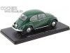 CARSDEMETAL.ES 1960 Volkswagen VW Beetle 1200 Green Standard "CARS INPECTABLE" 1:24 Éditorial Salvat ES16