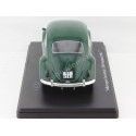 CARSDEMETAL.ES 1960 Volkswagen VW Beetle 1200 Green Standard "CARS INPECTABLE" 1:24 Éditorial Salvat ES16