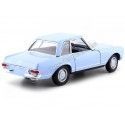 Cochesdemetal.es 1963 Mercedes-Benz 230 SL (W113) Hardtop Azul 1:24 Welly 24093