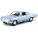 Cochesdemetal.es 1965 Chevrolet Impala SS 396 Azul Metalizado 1:24 Welly 22417