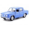 Cochesdemetal.es 1967 Renault 8 R8 Gordini 1100 Azul/Blanco 1:24 Welly 24015