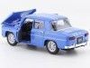 Carsdemetal.es 1967 Renault 8 R8 Gordini 1100 azul/branco 1:24 Welly 24015