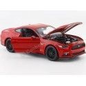 Cochesdemetal.es 2015 Ford Mustang GT Rojo 1:24 Welly 24062