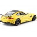 Cochesdemetal.es 2015 Mercedes-Benz AMG GT R Coupe (C190) Amarillo Metalizado 1:24 Welly 24081