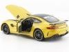 Carsdemetal.es 2015 Mercedes-Benz AMG GT R Coupe (C190) Amarelo Metálico 1:24 Welly 24081