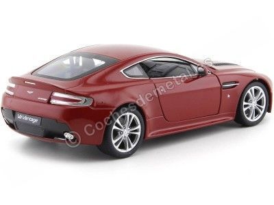 Cochesdemetal.es 2010 Aston Martin V12 Vantage Rojo 1:24 Welly 24017 2