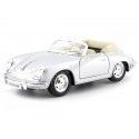 Cochesdemetal.es 1958 Porsche 356B Cabrio Gris 1:24 Welly 29390