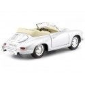 Cochesdemetal.es 1958 Porsche 356b Cabrio Gris 1:24 Welly 29390