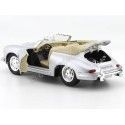 Cochesdemetal.es 1958 Porsche 356b Cabrio Gris 1:24 Welly 29390